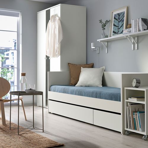 IKEA - VIHALS, divan, beyaz, 80x200 cm