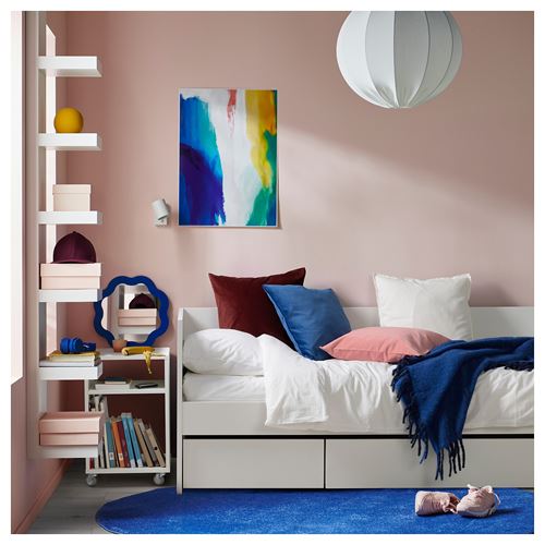 IKEA - VIHALS, divan, beyaz, 80x200 cm