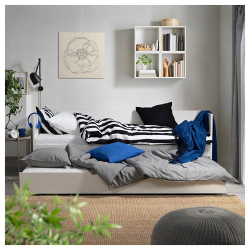 IKEA - VIHALS, divan altı karyolası, beyaz, 80x200 cm