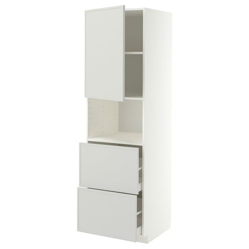 microwave oven high cabinet