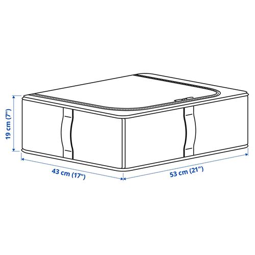 IKEA - PURRPINGLA, hurç, bej, 43x53x19 cm