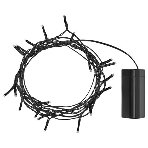 IKEA - GETKAL, lighting chain, black, 4.5 m