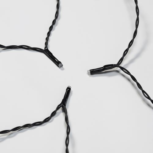 IKEA - GETKAL, lighting chain, black, 4.5 m