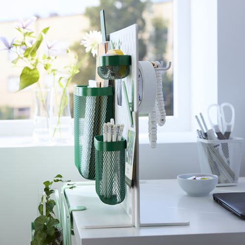 IKEA - SKADIS, çok amaçlı pano parçası, yeşil
