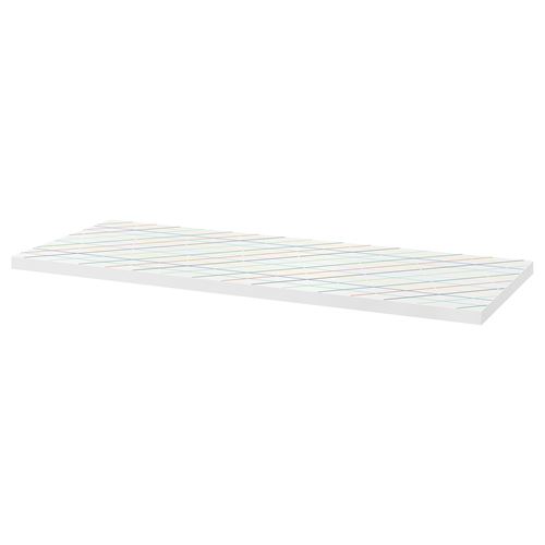 white/multicolour