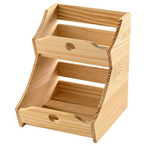 IKEA - CHOKLADHAJ, portable organiser, wood
