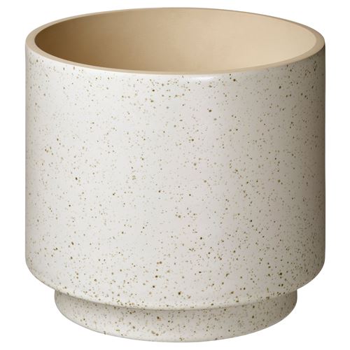 IKEA - SANDKÖRSBAR, stoneware plant pot, beige, 19 cm