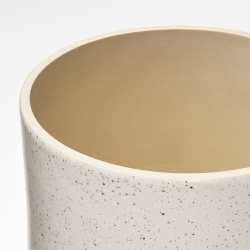 IKEA - SANDKÖRSBAR, stoneware plant pot, beige, 19 cm