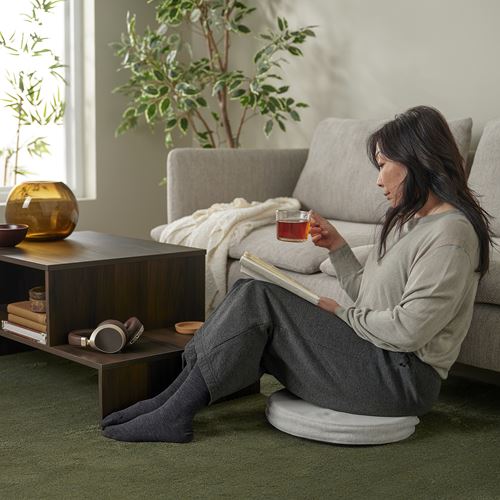 IKEA - AKERVINDEFLY, sandalye minderi, bej, 38 cm