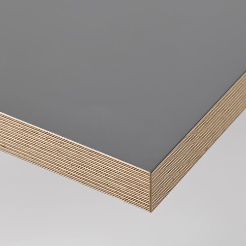 IKEA - LAGKAPTEN, çalışma masası tablası, koyu gri, 140x60 cm