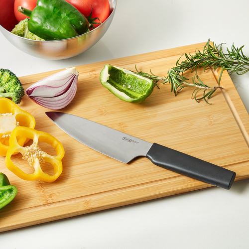 IKEA - STJARNSTÖR, şef bıçağı, koyu gri, 16 cm