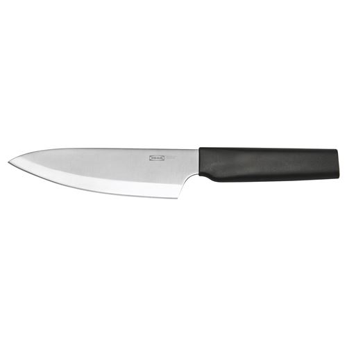 IKEA - STJARNSTÖR, şef bıçağı, koyu gri, 16 cm