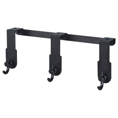 IKEA - VALASJÖN, hanger for door, black