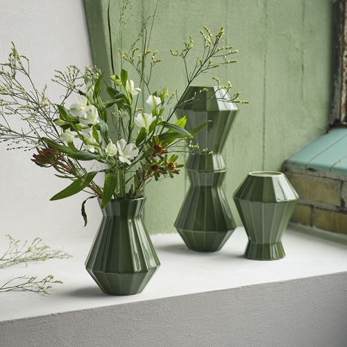 IKEA - MAVINN, vazo, yeşil, 19 cm