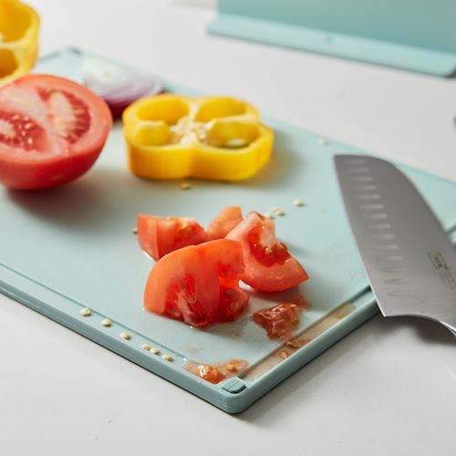 IKEA - GUMMIHAJ, kesme tahtası, karışık renkler