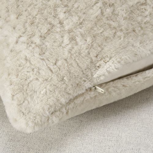IKEA - NATNAVA, lace pillow cover, beige, 48x48 cm