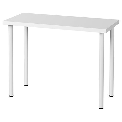 IKEA - LINNMON/ADILS, çalışma masası, beyaz, 100x45 cm