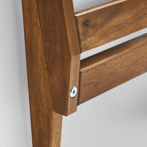 IKEA - NAMMARÖ, backrest for outdoor sofa, light brown, 77x56 cm