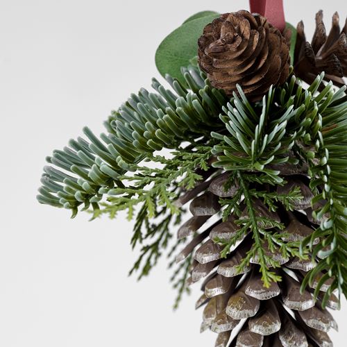 IKEA - VINTERFINT, tree ornament, green, 14 cm
