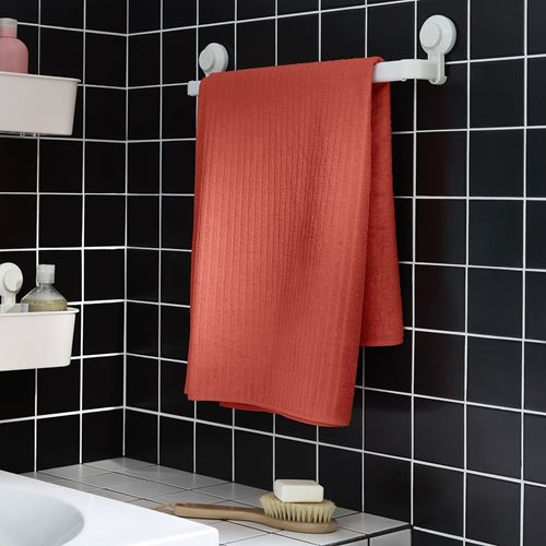 IKEA - VAGSJÖN, banyo havlusu, turuncu-kırmızı, 100x150 cm