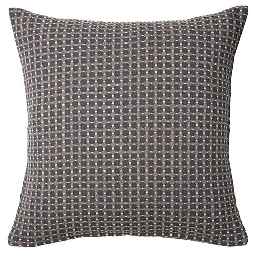IKEA - BRUNNYCKLAR, kırlent kılıfı, koyu yeşil-siyah, 50x50 cm