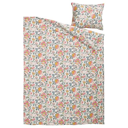 IKEA - DAGGSALVIA, single duvet cover sets, multicolour, 150x200/50x60 cm
