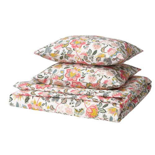 IKEA - DAGGSALVIA, double quilt cover and 2 pillowcases, multicolour, 240x220/50x60 cm