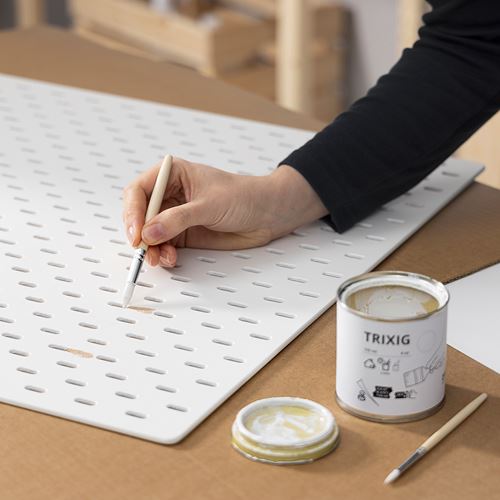 IKEA - TRIXIG, ahşap boyası, beyaz, 125 ml