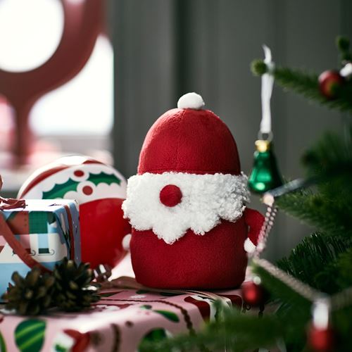 IKEA - VINTERFINT, Santa Claus, red, 14 cm