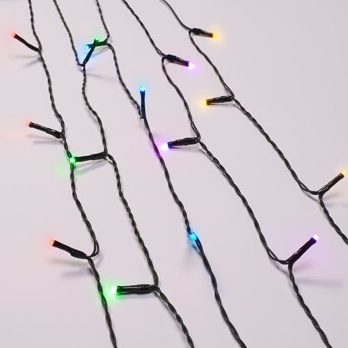 IKEA - GETKAL, lighting chain, black, 4.5 m