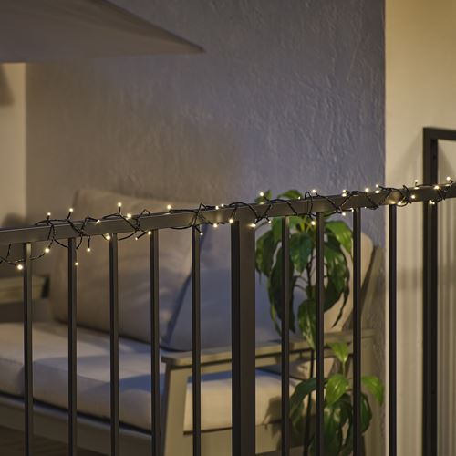 IKEA - GETKAL, lighting chain, black, 15 m