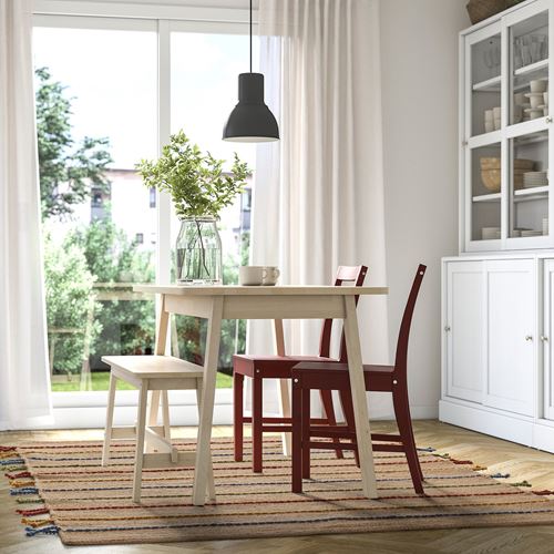 IKEA - RAKLEV, jüt halı, natürel-çok renkli, 170x240 cm