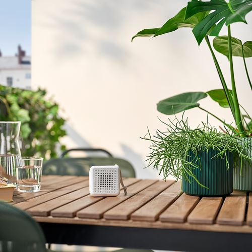 IKEA - VAPPEBY, taşınabilir bluetooth hoparlör, beyaz