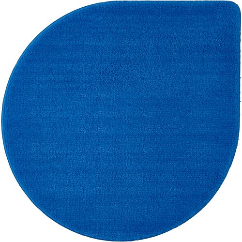 IKEA - BERGVATTNET, banyo paspası, mavi, 60x60 cm