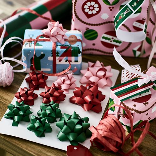 IKEA - VINTERFINT, gift decoration, multicolour