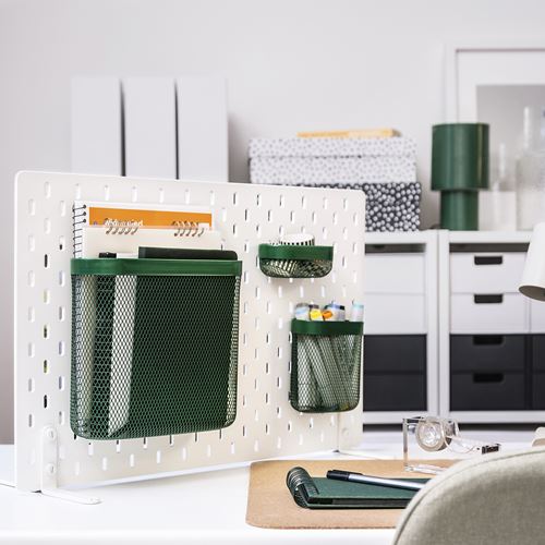 IKEA - SKADIS, çok amaçlı pano parçası, yeşil