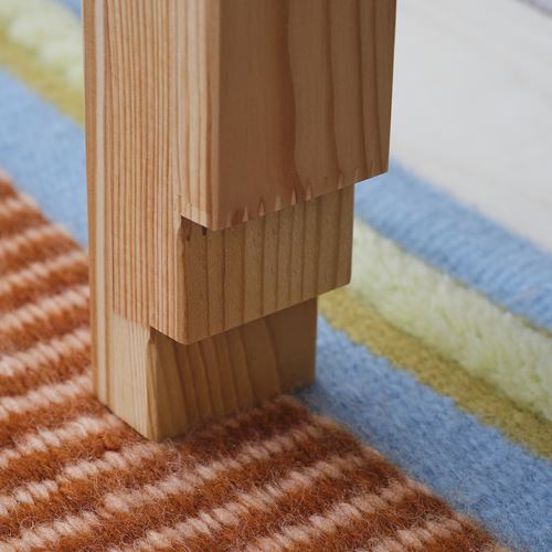 IKEA - OMMJANGE, bank, çok renkli, 113x35x45 cm