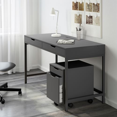 IKEA - ALEX, storage unit, dark grey, 36x50 cm