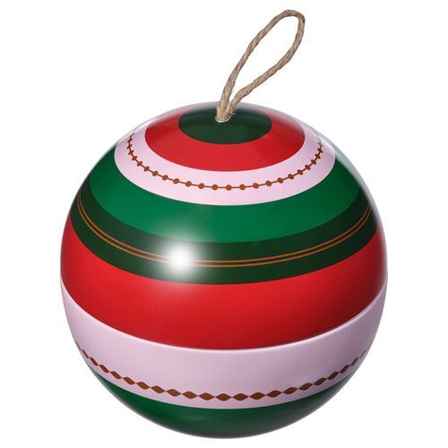 IKEA - VINTERFINT, scented candle in metal tin, multicolour, 28 hr