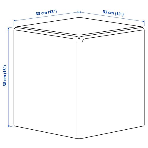 IKEA - KONSTRUNDA, stool, pine