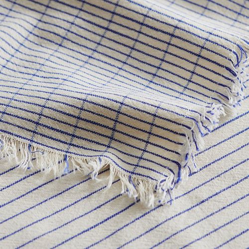 IKEA - VALVARDAD, tea towel, white-blue patterned