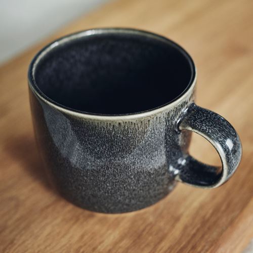 IKEA - GLADELIG, kupa, koyu gri, 37 cl