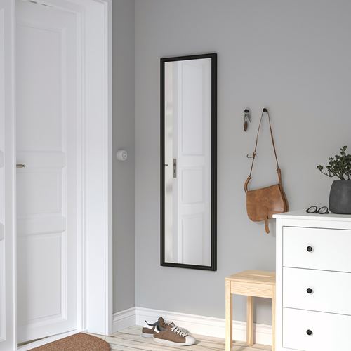 IKEA - NYPONBUSKE, boy aynası, siyah, 40x135 cm