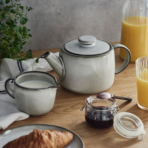 IKEA - GLADELIG, demlik, gri, 1,2 lt