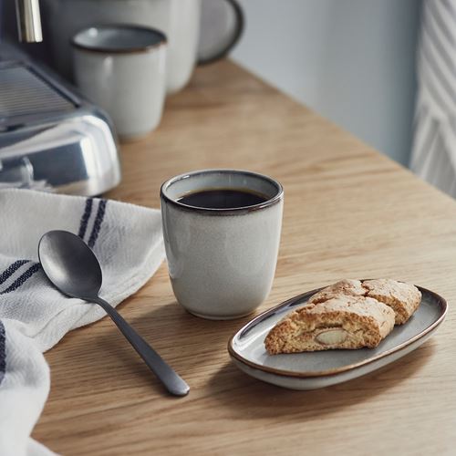 IKEA - GLADELIG, espresso cup, grey, 10 cl