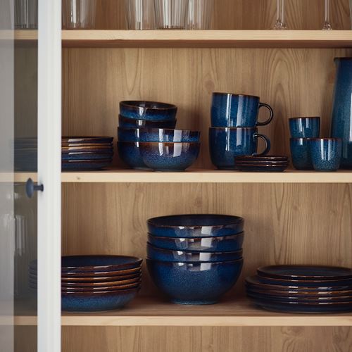 IKEA - GLADELIG, tabak, mavi, 25 cm