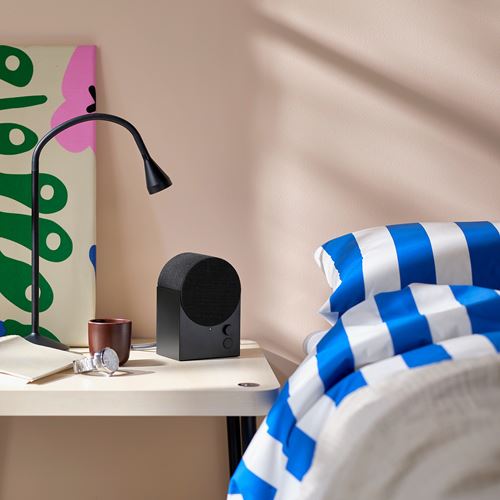 IKEA - NATTBAD, bluetooth hoparlör, siyah