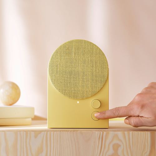 IKEA - NATTBAD, bluetooth hoparlör, sarı