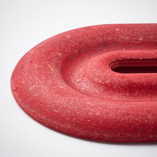 IKEA - ELDSTJART, pot stand, light brown-red, 26x16 cm