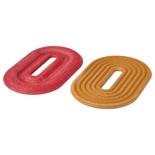 IKEA - ELDSTJART, pot stand, light brown-red, 26x16 cm